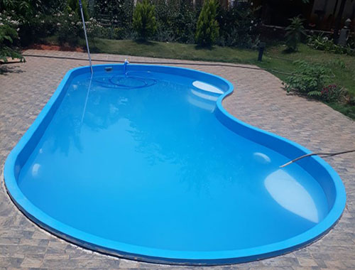 Bean Shaped Swimming Pool Manufacturer in Bangalore