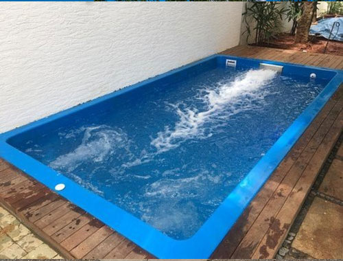 Fiberglass Rectangular Swimming Pool Manufacturer in Bangalore