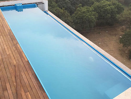 Fiberglass Infinity Swimming Pool Manufacturer in Bangalore